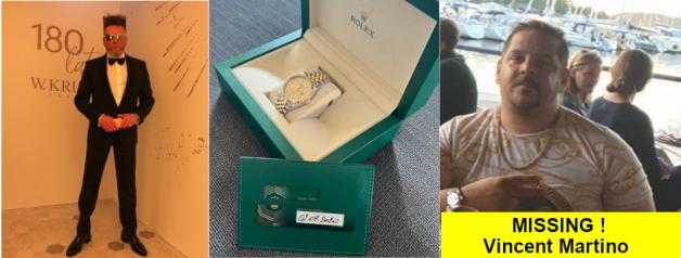 Rutkowski Office: A Romanian citizen, Vincent Martino, disappeared in Norway together with a Rolex watch.  A concerned Polish colleague is looking for him!